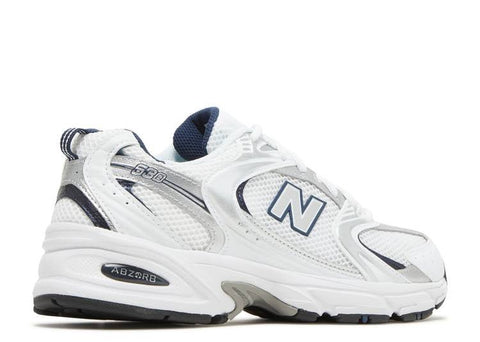New Balance 530 in White with Natural Indigo - BEAUTY BAR