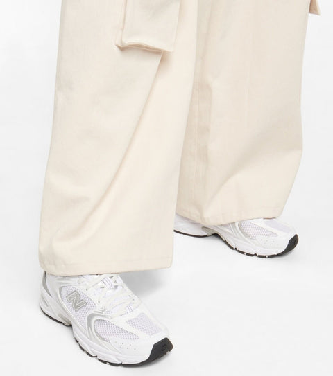 New balance 530 mesh Sneaker Silver in White - BEAUTY BAR