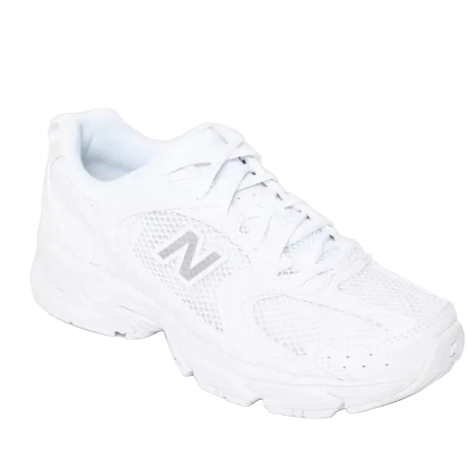 New Balance Sneaker Trainers In All White 2