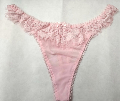 Pink Sexy Lace Panty - BEAUTY BAR