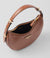 Prada Arqué Leather Shoulder Bag Cognac - BEAUTY BAR