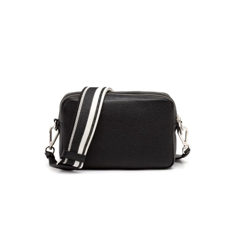 Prada Flou Shoulder Bag - Black - BEAUTY BAR