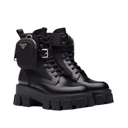 Prada Monolith Nylon Boots