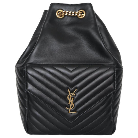 Saint Laurent Joe Quilted Backpack Black - BEAUTY BAR