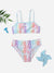 Toddler Girls Cartoon Graphic Bikini Swimsuit - BEAUTY BAR