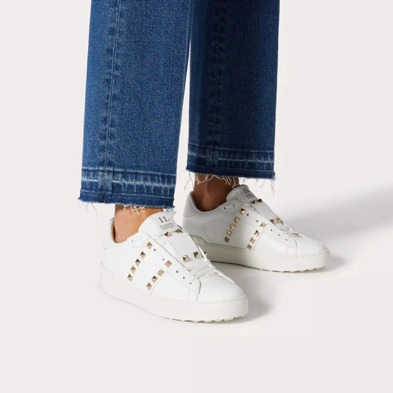 Valentino Garavani Rockstud Untitled 11' Sneakers White 7