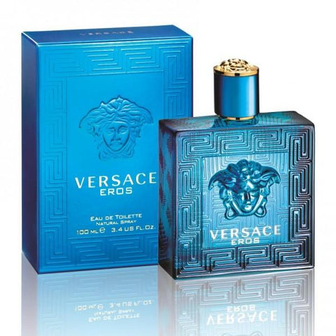 Versace Eros Eau de Toilette For Men, 100 ml - BEAUTY BAR