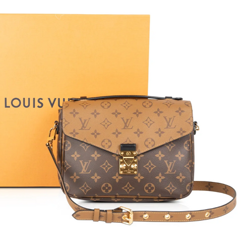 Louis Vuitton Monogram Reverse Pochette Metis