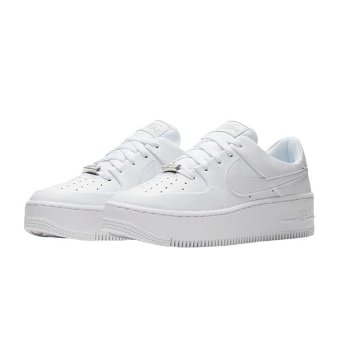 White Nike Air Force Shoes - BEAUTY BAR