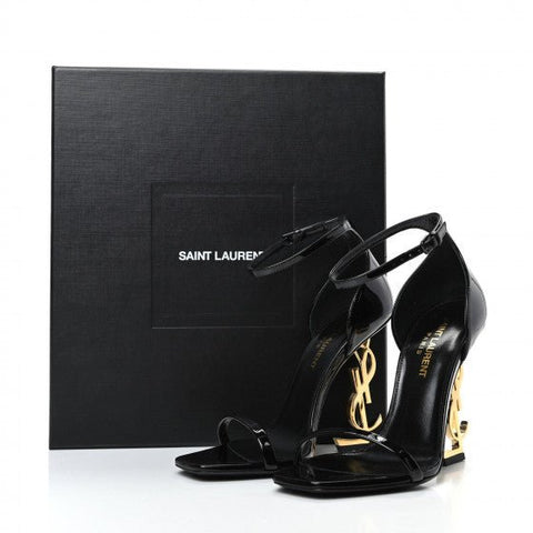 Yves Saint Laurent Opyum 110 Sandals Black Gold - BEAUTY BAR